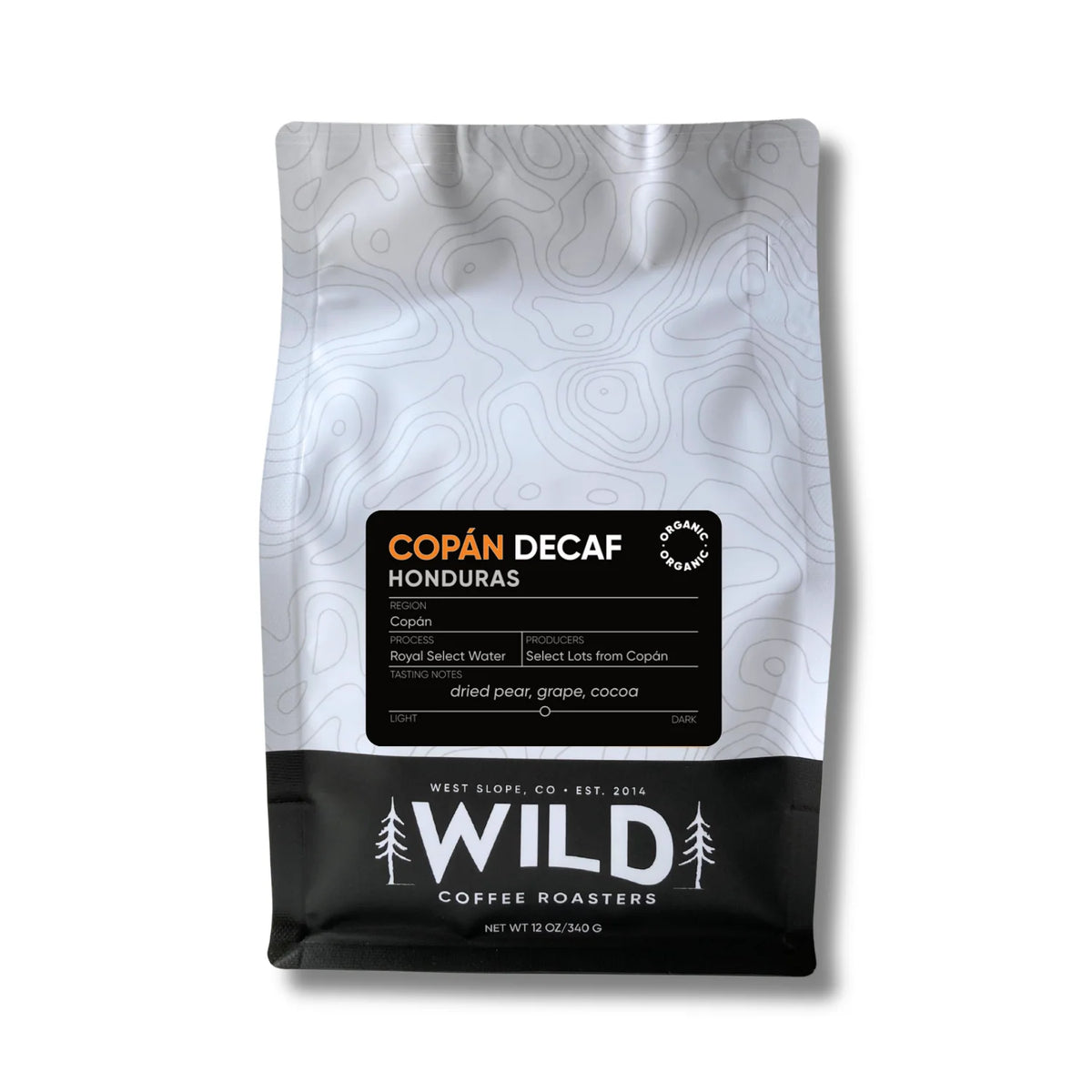 Wild Coffee - Copan Decaf from Honduras (12 oz)