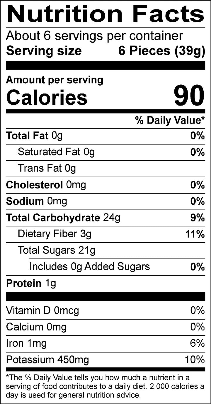 Organic Dried Apricots (1 bag)