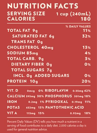 Organic Grass-Fed A2/A2 Whole Milk Kefir (28 fl oz)