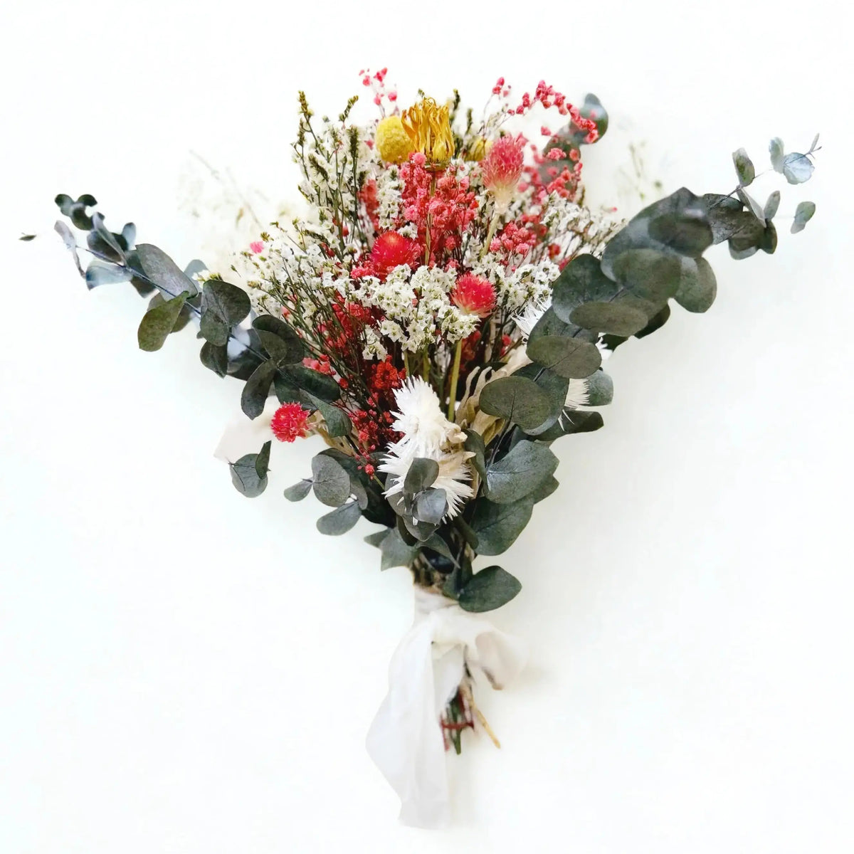 Firewheel Dried Flower Bouquet (1 bunch)