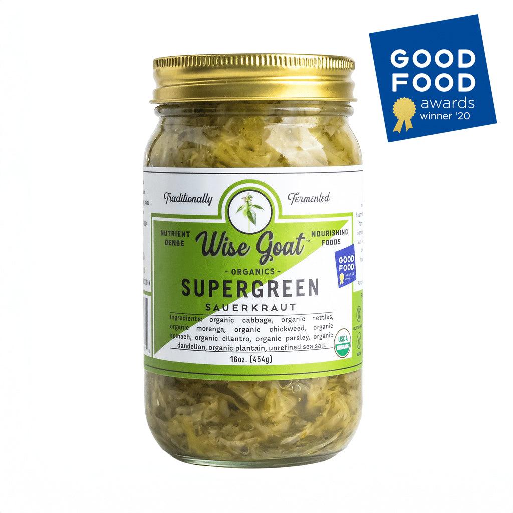 Supergreen Sauerkraut (16 oz)
