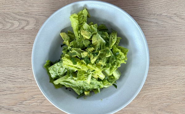 Green Goddess Dressing over Salad (Romaine, Little Gems)