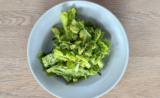 Green Goddess Dressing over Salad (Romaine, Little Gems)