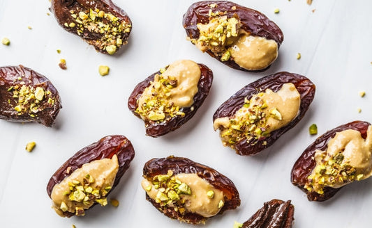 Medjool Dates with Mascarpone & Pistachios