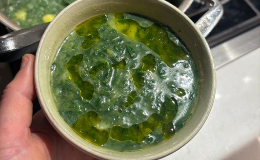 Spinach, Herb and Potato Soup