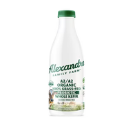 Organic Grass-Fed A2/A2 Whole Milk Kefir (28 fl oz)