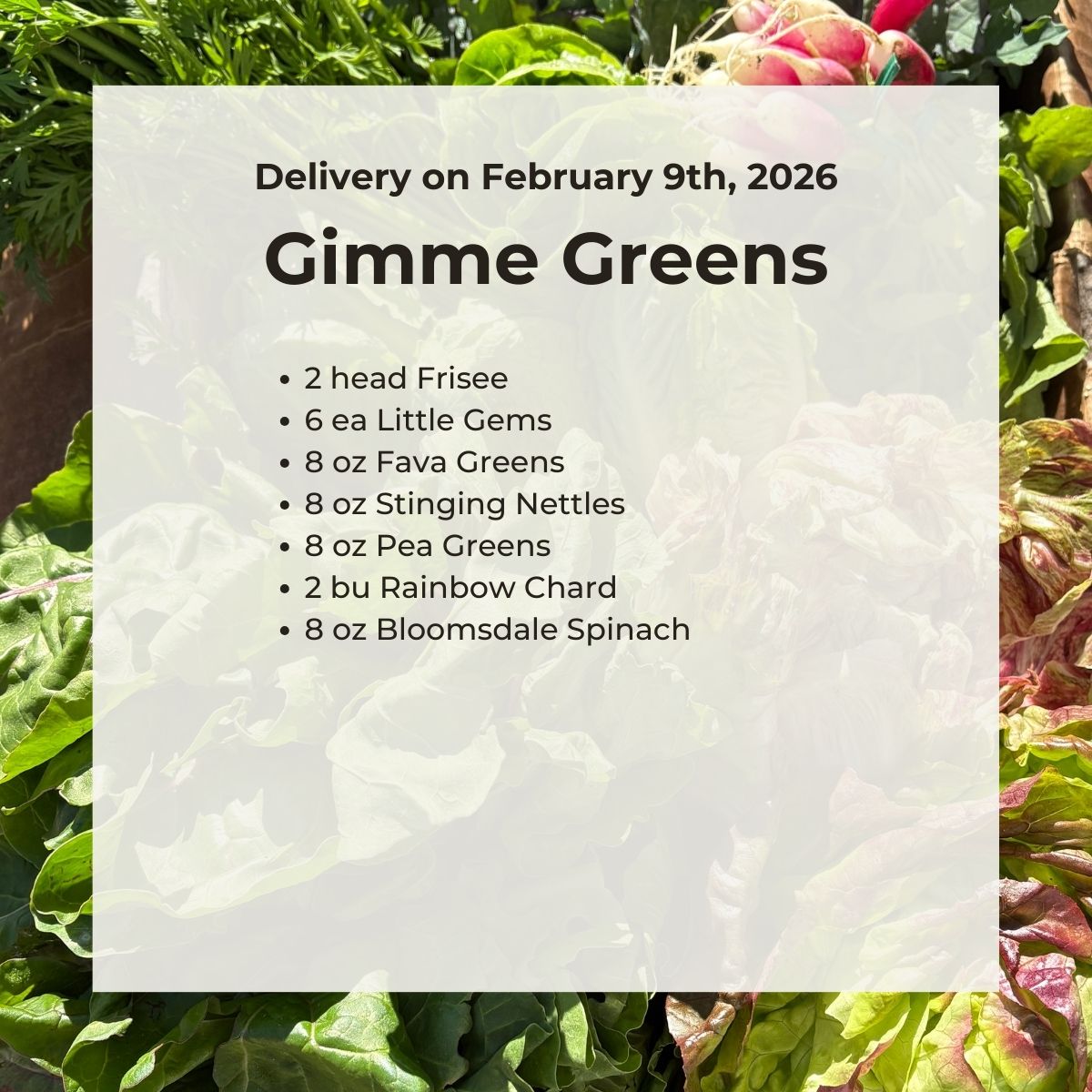 Gimme Greens Smuggler Box