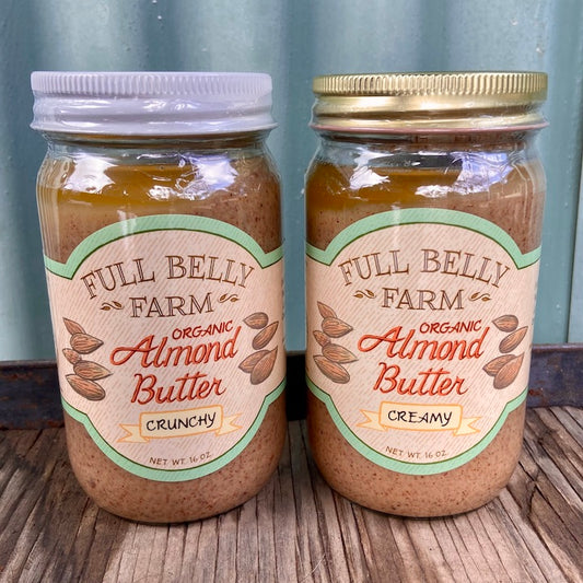 Full Belly Farms Organic Almond Butter - Crunchy