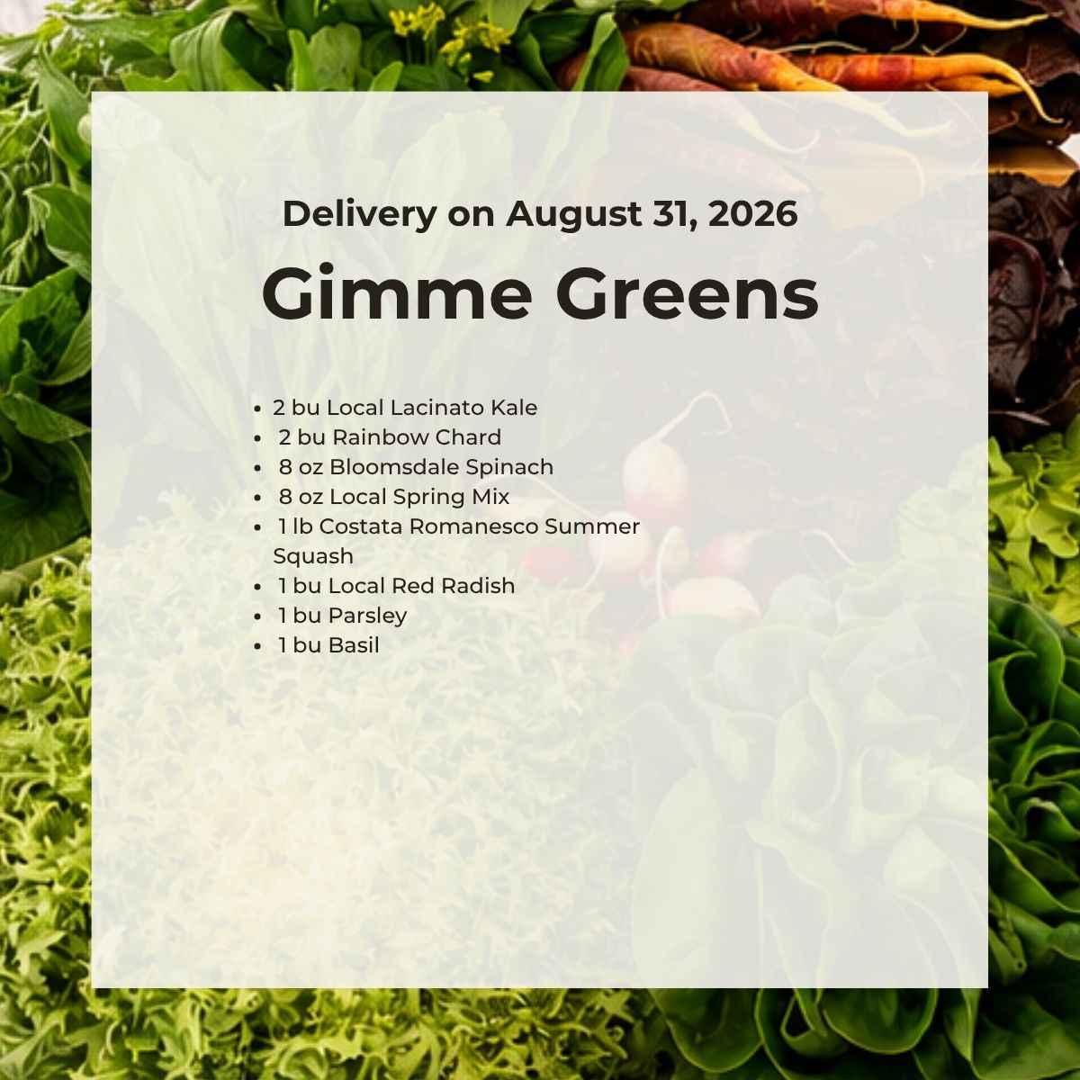 Gimme Greens Smuggler Box