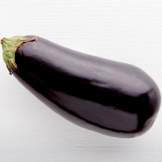 Organic Globe Eggplant (1 count)