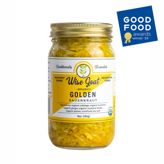 Golden Sauerkraut (16 oz)