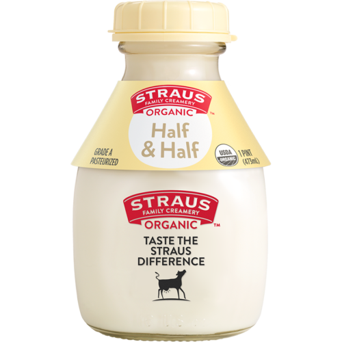 Straus Organic Half & Half (1 pint)