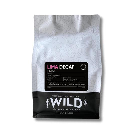 Wild Coffee - Lima Decaf Peru (12 oz)