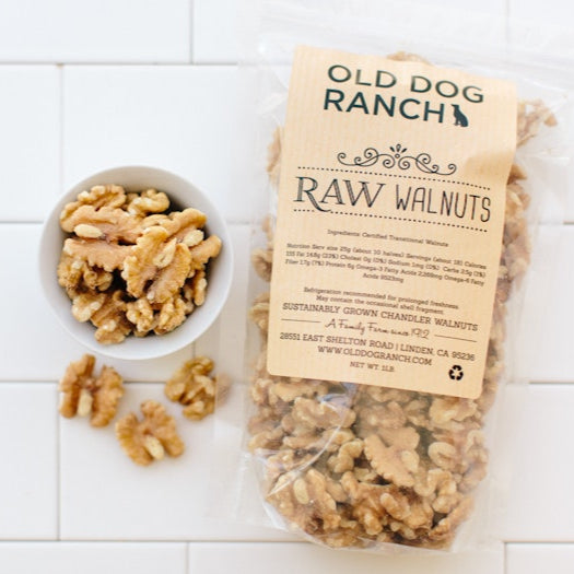 Regenerative Organic Raw Walnut Halves
