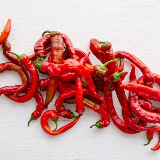 Organic Jimmy Nardello Peppers ( 1 lb)