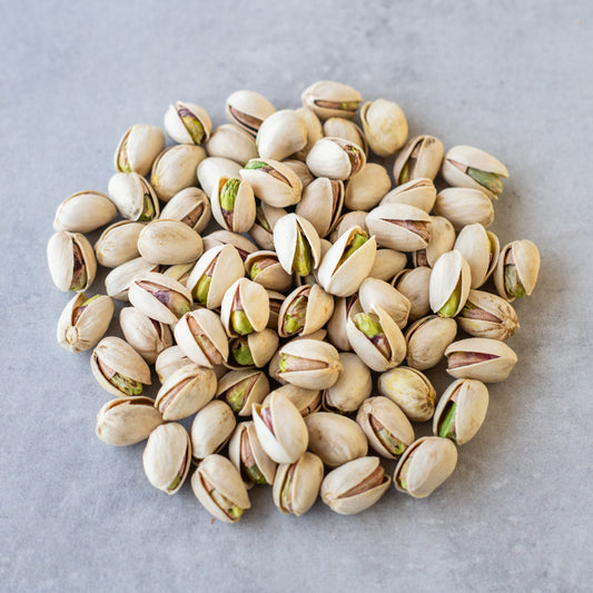 Organic Pistachios In the Shell, Roasted and Salted (8 oz)