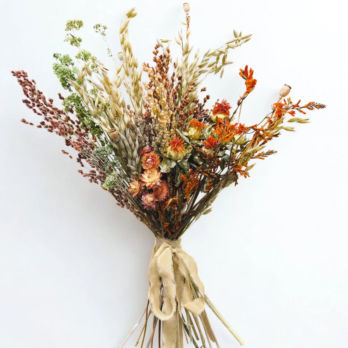 Amber Hour Dried Flower Bouquet (1 bunch)