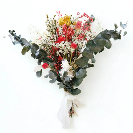Firewheel Dried Flower Bouquet (1 bunch)