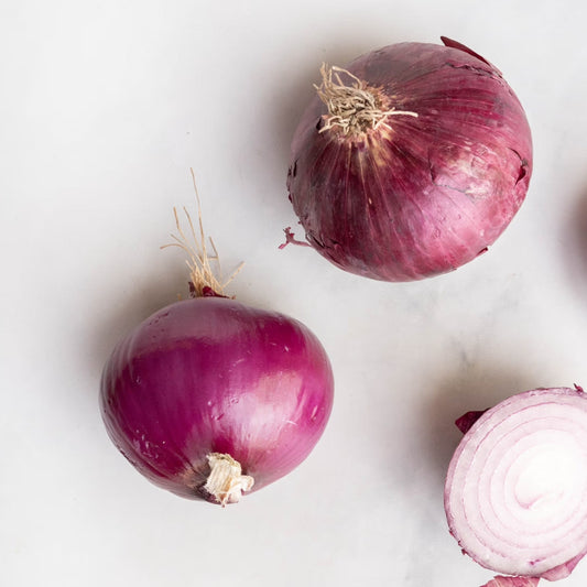 Organic Red Onion ( 1 count)