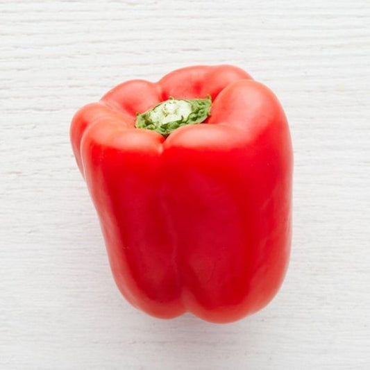 Organic Red Bell Pepper (1 pepper)