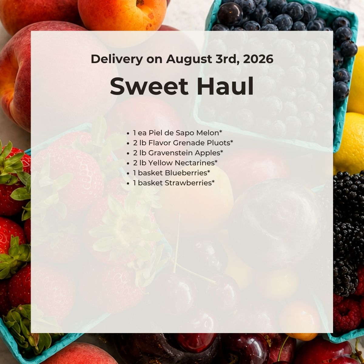 The Sweet Haul Box