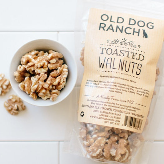 Regenerative Organic Toasted Raw Walnut Halves