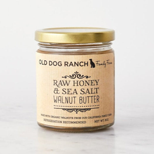 Walnut Butter - Raw Honey & Sea Salt